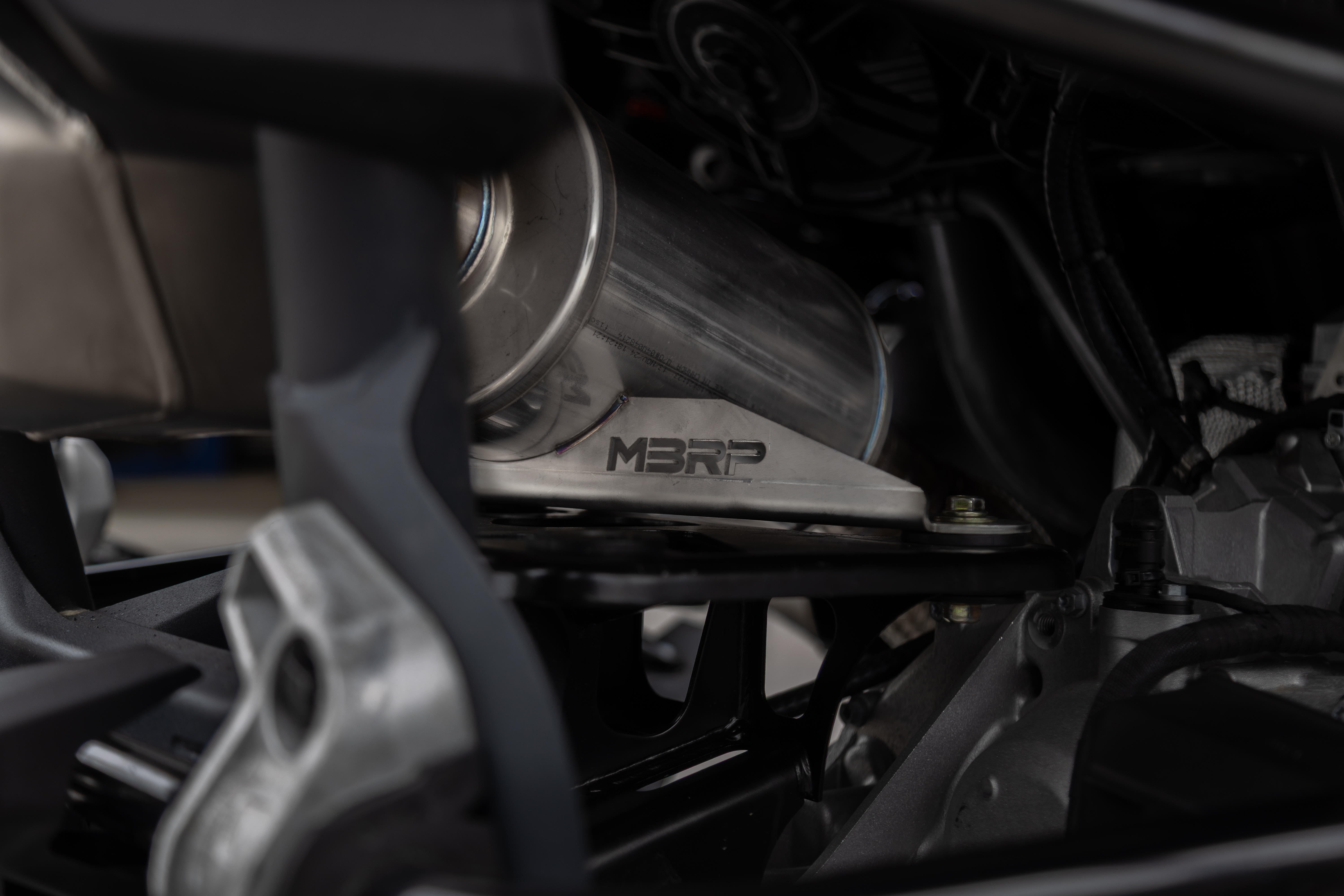 Can-Am Single Slip-on Muffler, Quiet